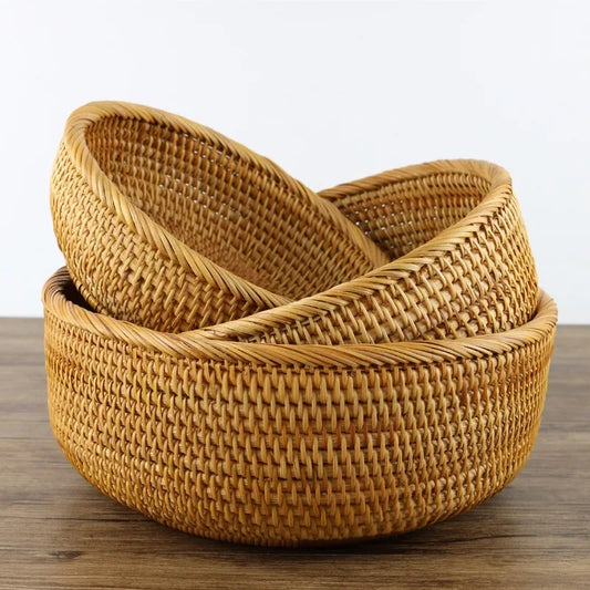 Natural Rattan Basket